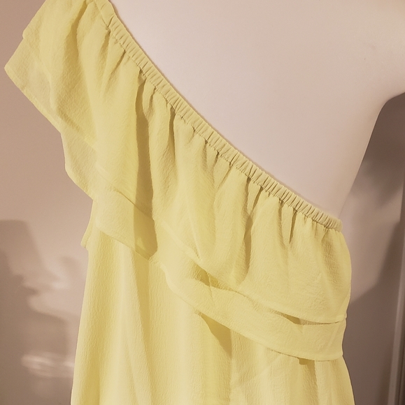 Woman Apt 9 Ruffled one-shoulder top - Picture 5 of 8